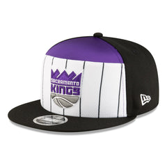 Sacramento Kings 2025 NBA Tip Off Split Panel 9FIFTY Snapback Hat White/Black - NBA