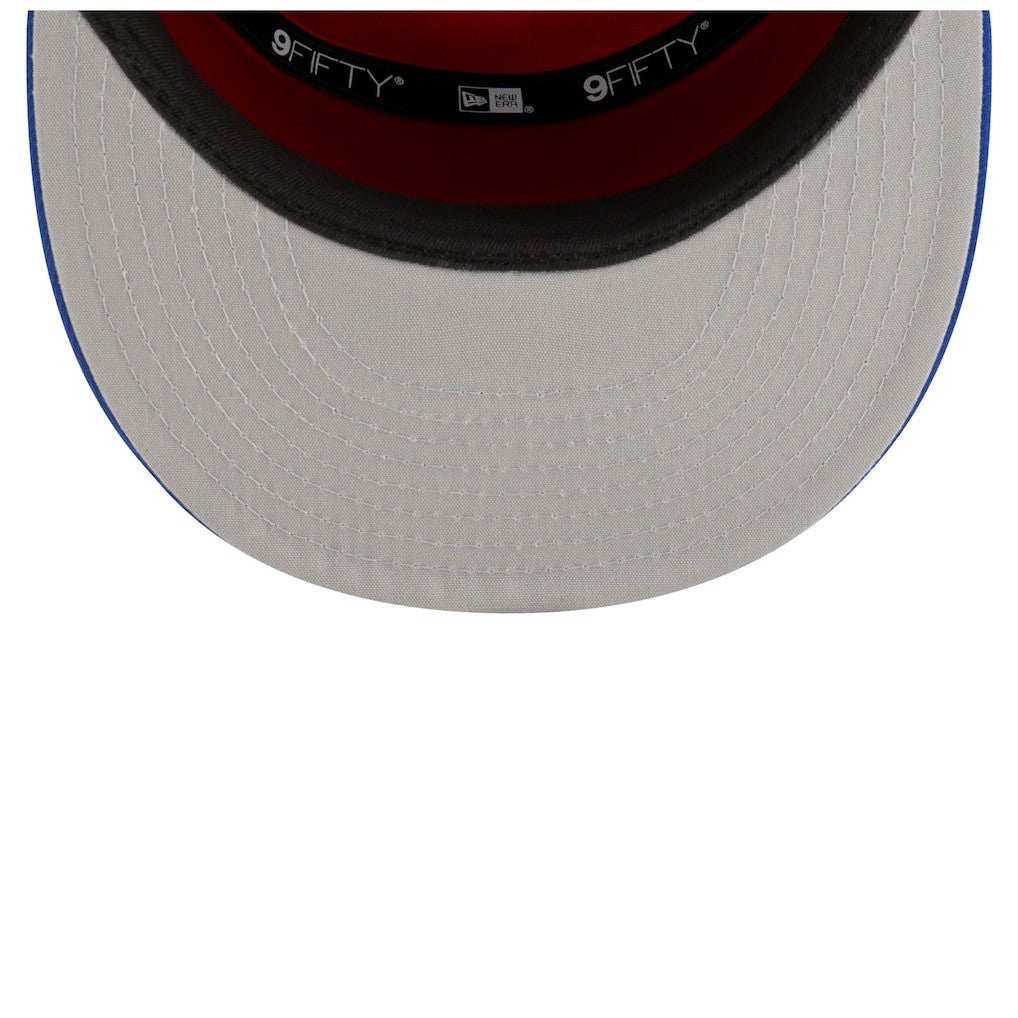 Philadelphia 76ers 2025 NBA Tip Off Split Panel 9FIFTY Snapback Hat White/Blue - NBA