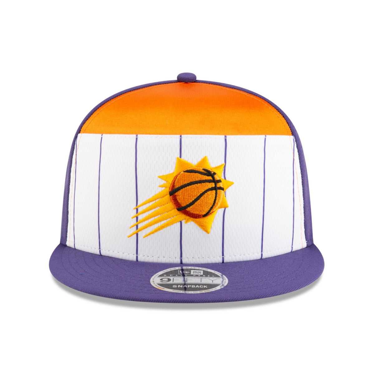 Phoenix Suns 2025 NBA Tip Off Split Panel 9FIFTY Snapback Hat White/Purple - NBA