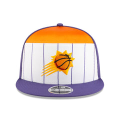 Phoenix Suns 2025 NBA Tip Off Split Panel 9FIFTY Snapback Hat White/Purple - NBA