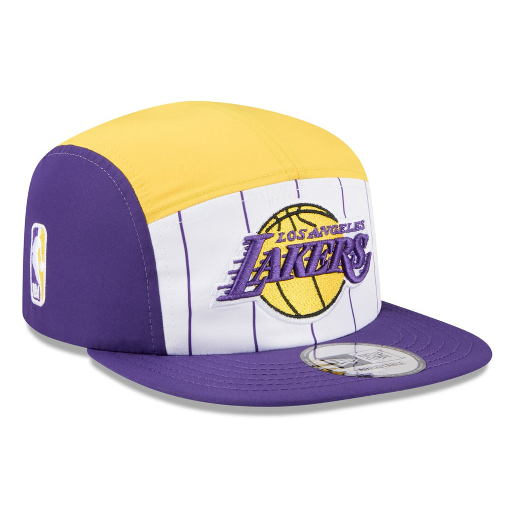 Los Angeles Lakers 2025 NBA Tip Off Camper Adjustable Hat White/Purple - NBA
