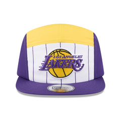 Los Angeles Lakers 2025 NBA Tip Off Camper Adjustable Hat White/Purple - NBA