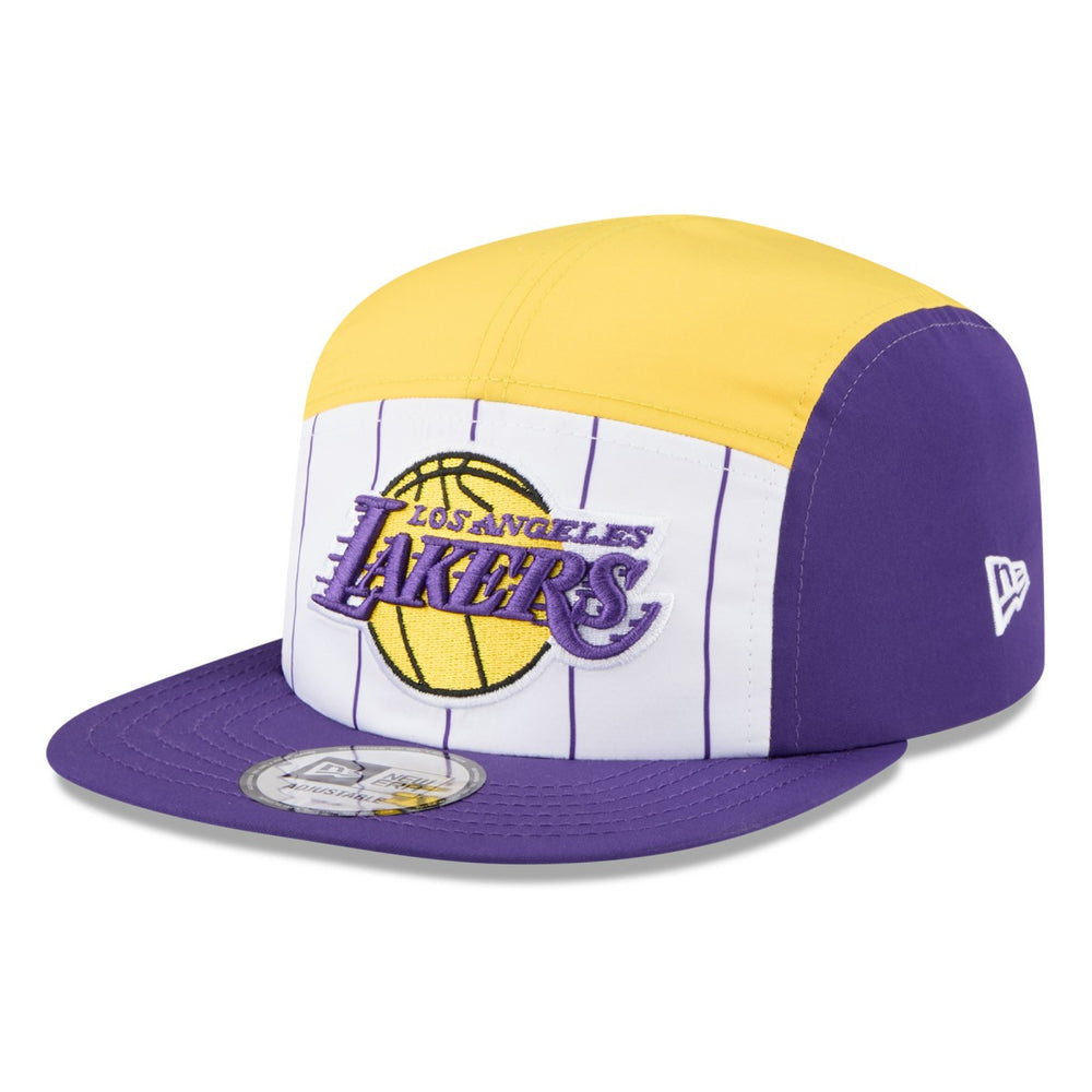 Los Angeles Lakers 2025 NBA Tip Off Camper Adjustable Hat White/Purple - NBA