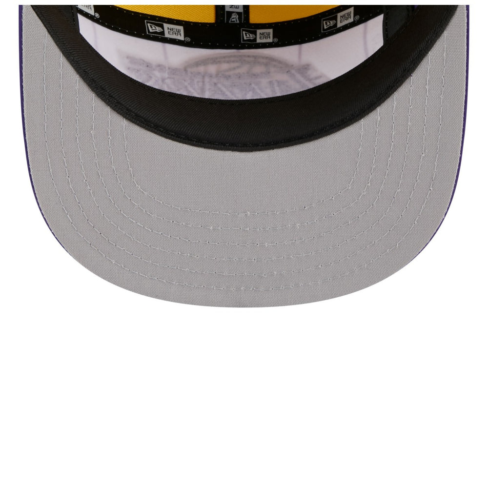 Los Angeles Lakers 2025 NBA Tip Off Camper Adjustable Hat White/Purple - NBA