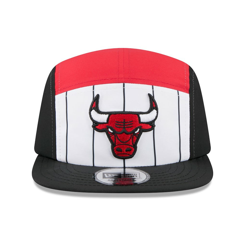 Chicago Bulls 2025 NBA Tip Off Camper Adjustable Hat White/Black - NBA
