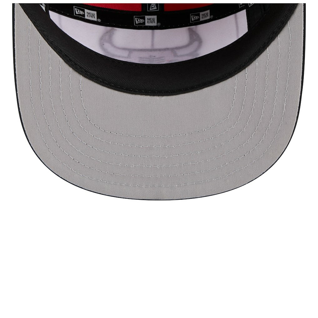 Chicago Bulls 2025 NBA Tip Off Camper Adjustable Hat White/Black - NBA