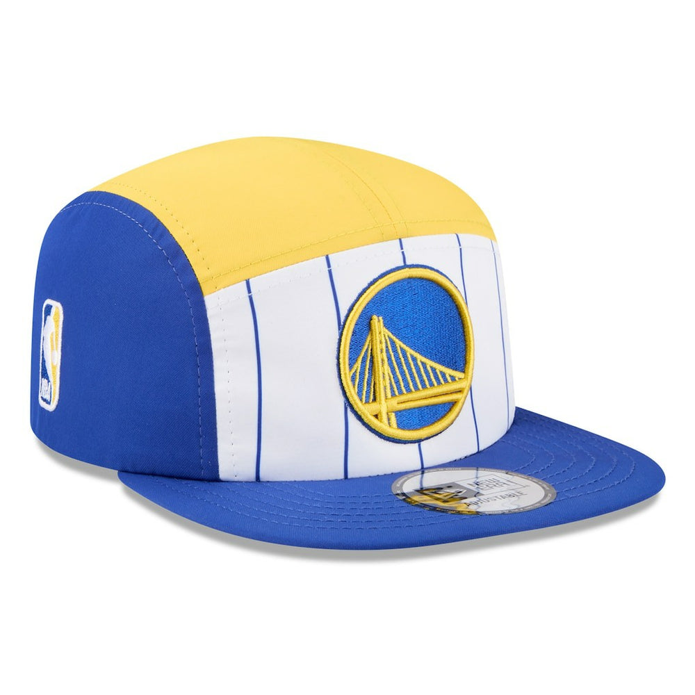 Golden State Warriors 2025 NBA Tip Off Camper Adjustable Hat White/Royal - NBA
