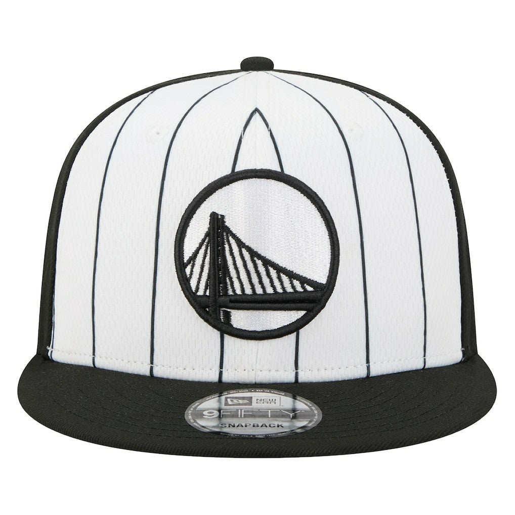 Golden State Warriors 2025 NBA Tip Off 9FIFTY Snapback Hat White - NBA