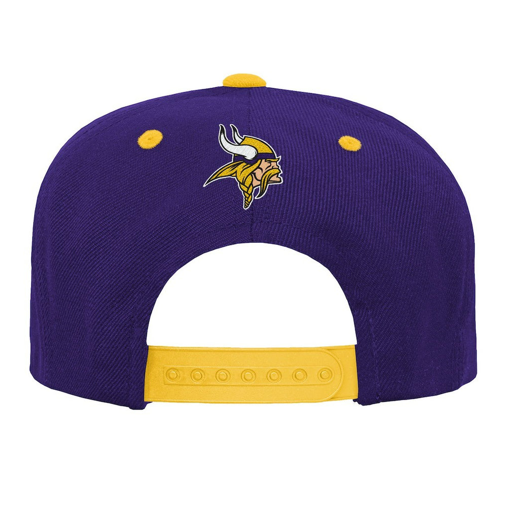 Minnesota Vikings Outerstuff Youth Team Gradient Deadstock Snapback Hat Purple | NFL