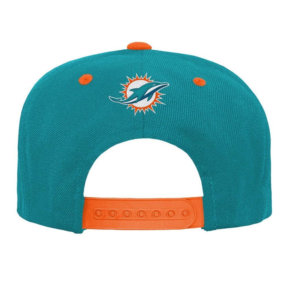 Miami Dolphins Outerstuff Youth Team Gradient Deadstock Snapback Hat Aqua | NFL