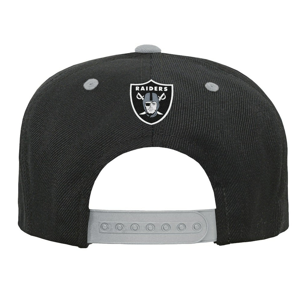 Las Vegas Raiders Outerstuff Youth Team Gradient Deadstock Snapback Hat Black | NFL