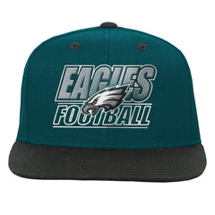 Philadelphia Eagles Outerstuff Youth Team Gradient Deadstock Snapback Hat Midnight Green | NFL