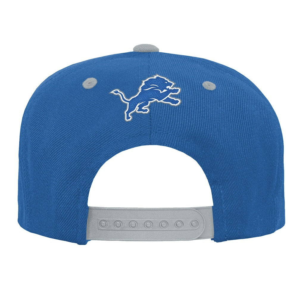 Detroit Lions Outerstuff Youth Team Gradient Deadstock Snapback Hat Blue | NFL