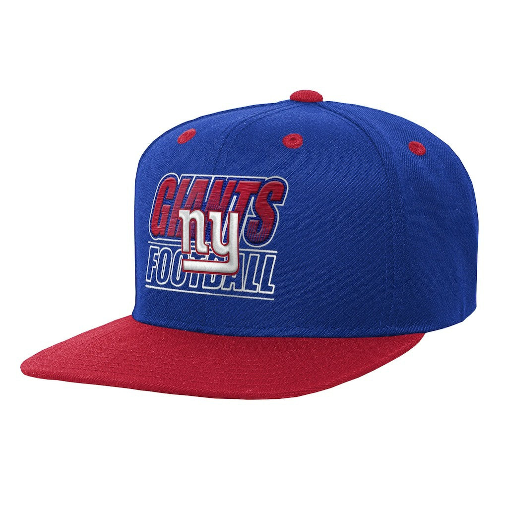 New York Giants Outerstuff Youth Team Gradient Deadstock Snapback Hat Royal | NFL