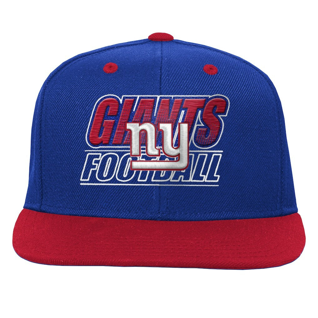 New York Giants Outerstuff Youth Team Gradient Deadstock Snapback Hat Royal | NFL