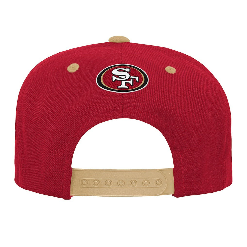 San Francisco 49ers Outerstuff Youth Team Gradient Deadstock Snapback Hat Scarlet | NFL