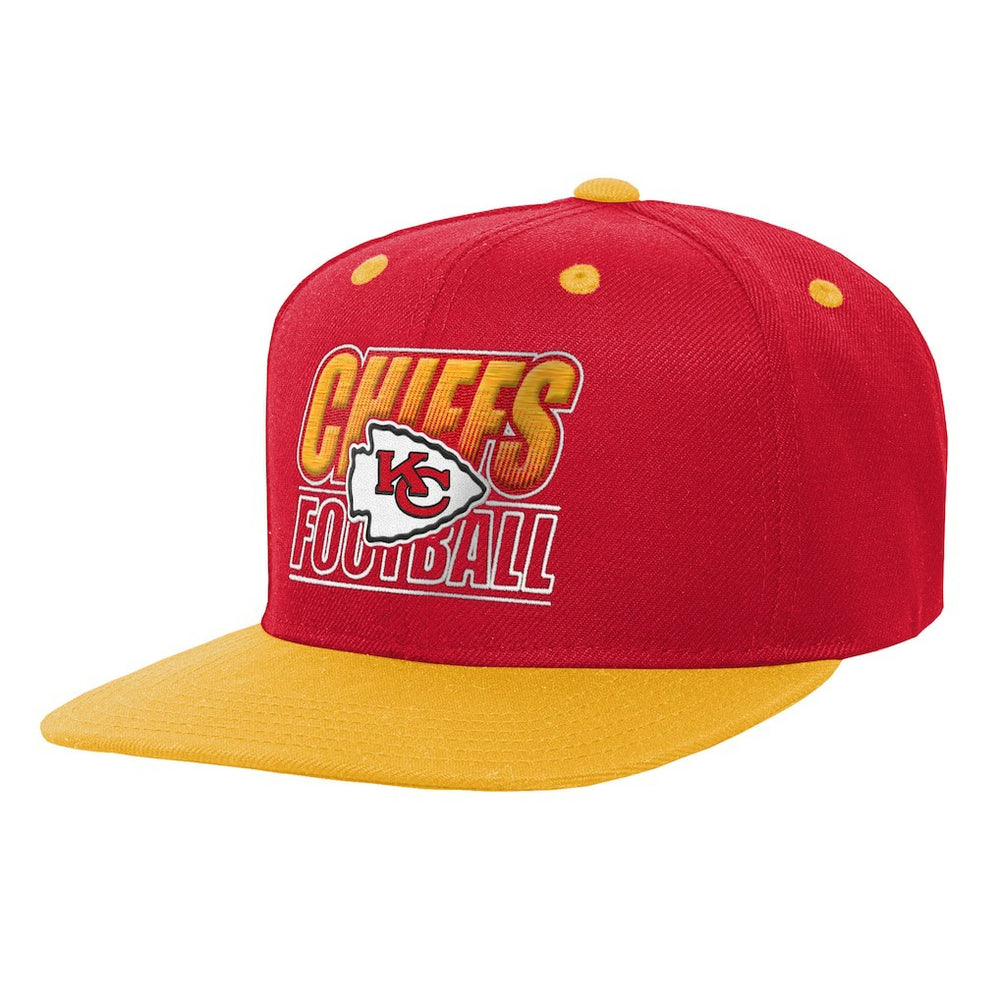 Kansas City Chiefs Outerstuff Youth Team Gradient Deadstock Snapback Hat Red | NFL