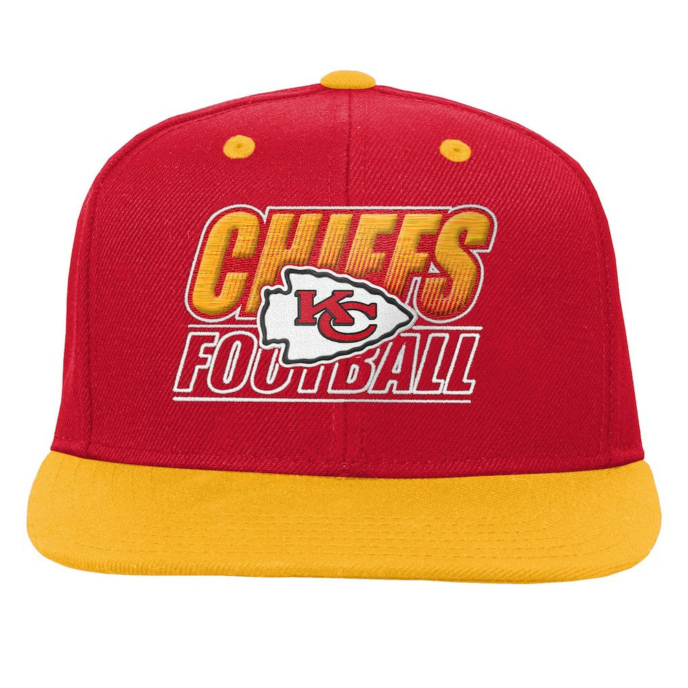 Kansas City Chiefs Outerstuff Youth Team Gradient Deadstock Snapback Hat Red | NFL