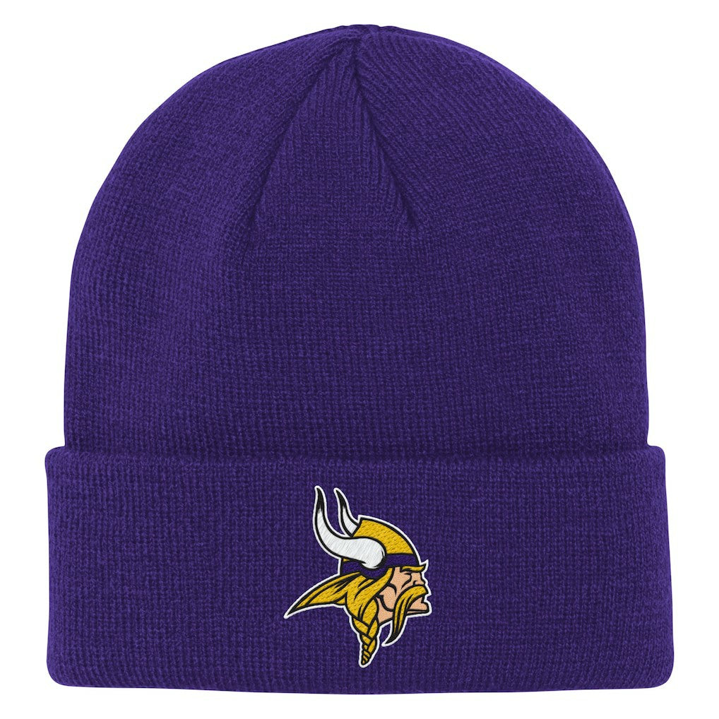 Minnesota Vikings Outerstuff Youth Team Gradient Cuffed Knit Hat Purple | NFL