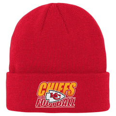 Kansas City Chiefs Outerstuff Youth Team Gradient Cuffed Knit Hat Red | NFL