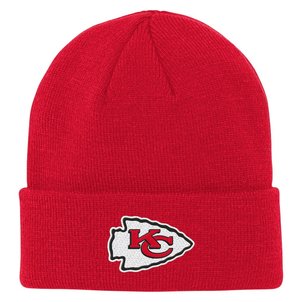 Kansas City Chiefs Outerstuff Youth Team Gradient Cuffed Knit Hat Red | NFL