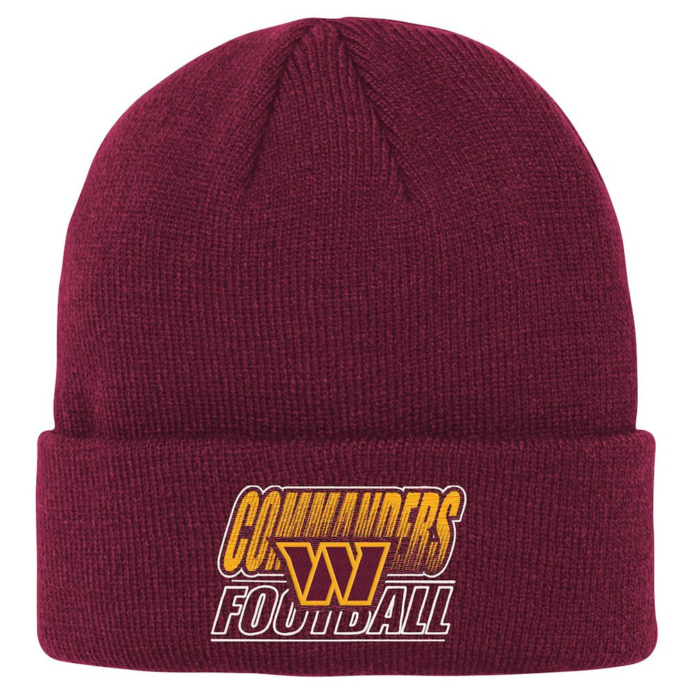 Washington Commanders Outerstuff Youth Team Gradient Cuffed Knit Hat Burgundy | NFL