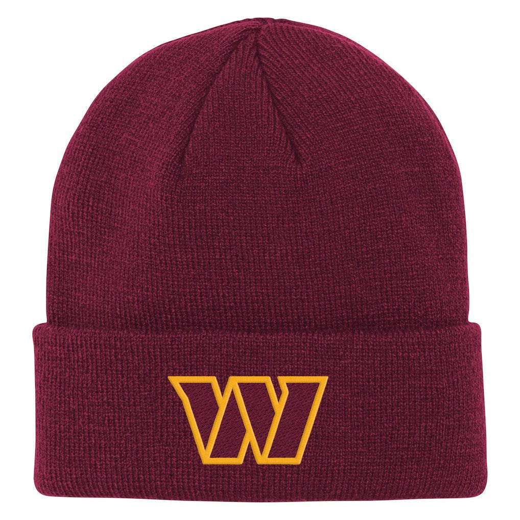 Washington Commanders Outerstuff Youth Team Gradient Cuffed Knit Hat Burgundy | NFL