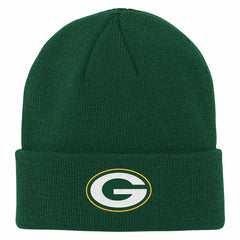 Green Bay Packers Outerstuff Youth Team Gradient Cuffed Knit Hat Green | NFL