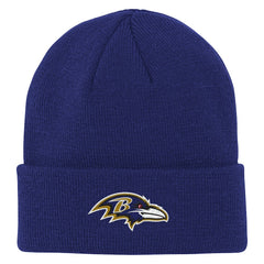 Baltimore Ravens Outerstuff Youth Team Gradient Cuffed Knit Hat Purple | NFL