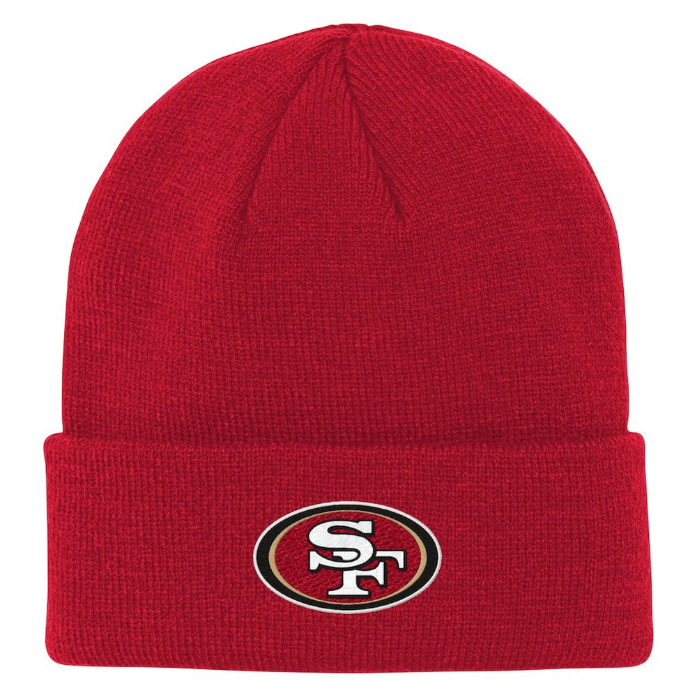 San Francisco 49ers Outerstuff Youth Team Gradient Cuffed Knit Hat Scarlet | NFL