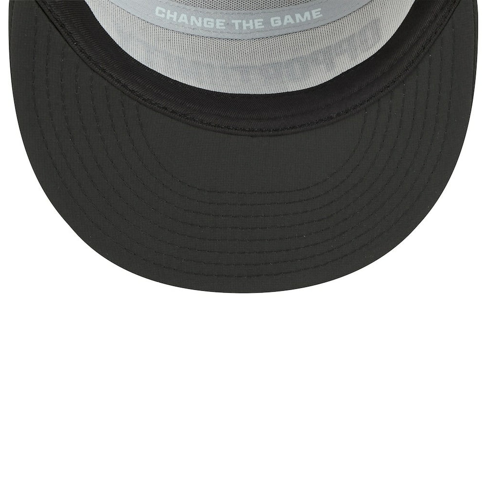 Las Vegas Raiders New Era 2025 Inspire Change Split Panel 9FIFTY Snapback Hat White/Black | NFL