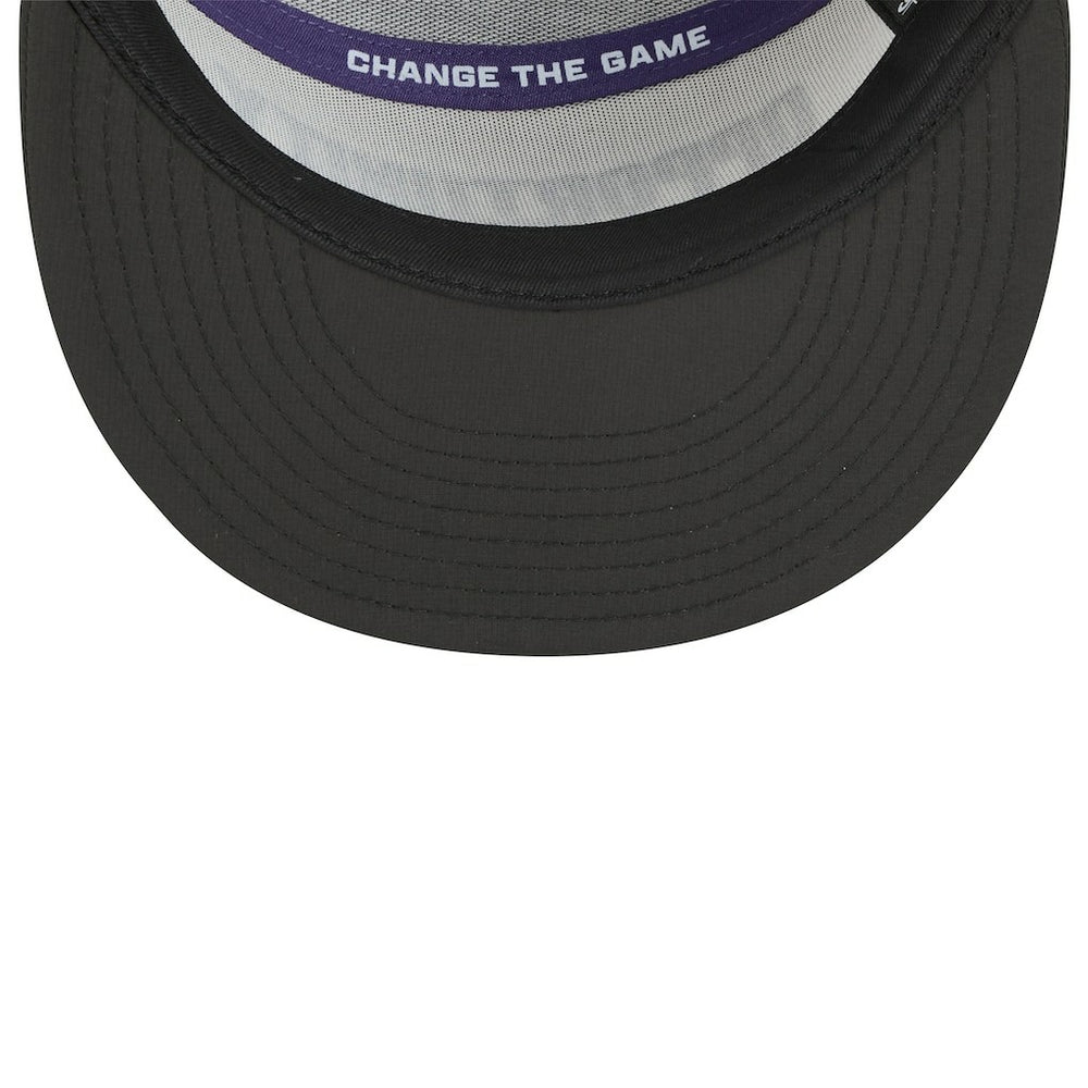 Baltimore Ravens New Era 2025 Inspire Change Split Panel 9FIFTY Snapback Hat White/Black | NFL