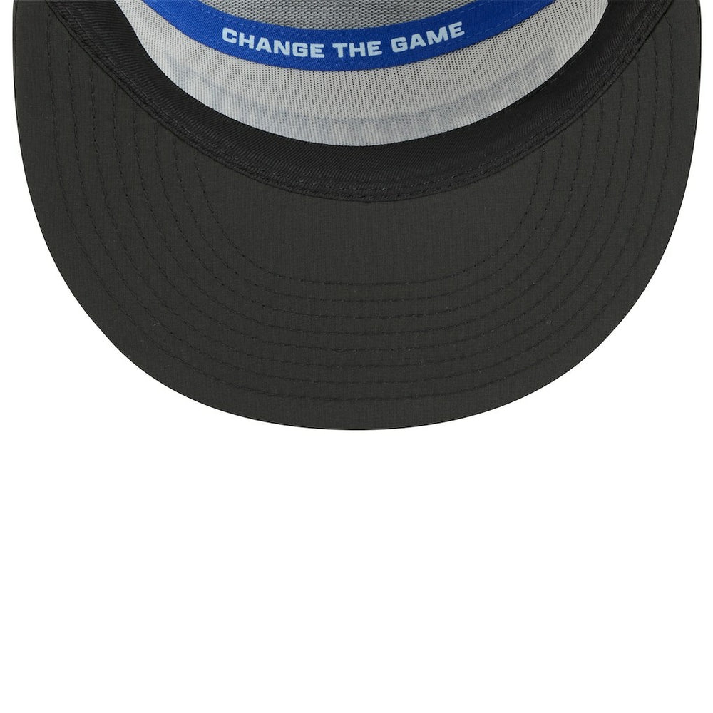 Los Angeles Rams New Era 2025 Inspire Change Split Panel 9FIFTY Snapback Hat White/Black | NFL