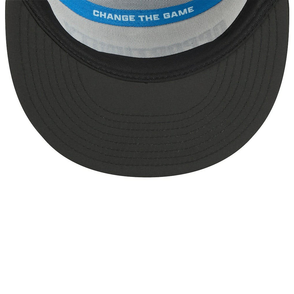 Los Angeles Chargers New Era 2025 Inspire Change Split Panel 9FIFTY Snapback Hat White/Black | NFL