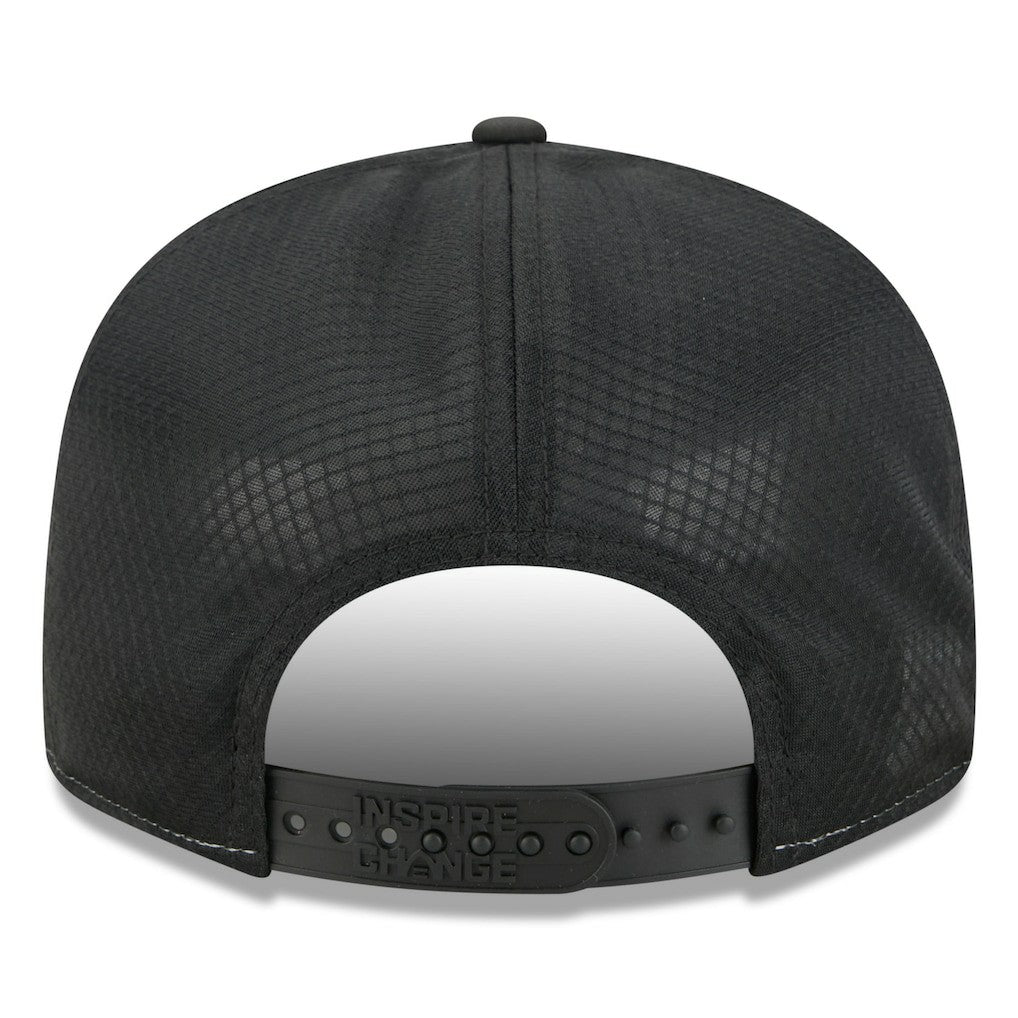 Miami Dolphins New Era 2025 Inspire Change Split Panel 9FIFTY Snapback Hat White/Black | NFL