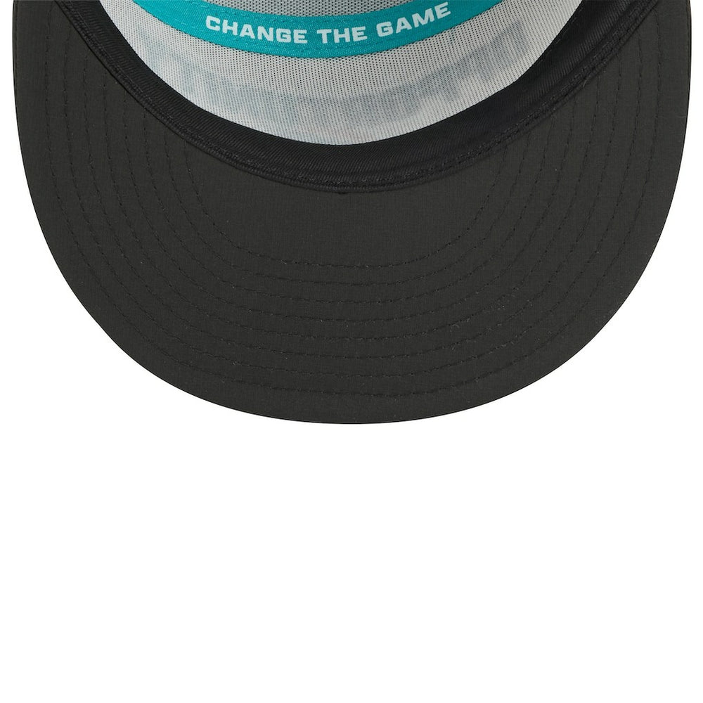 Miami Dolphins New Era 2025 Inspire Change Split Panel 9FIFTY Snapback Hat White/Black | NFL