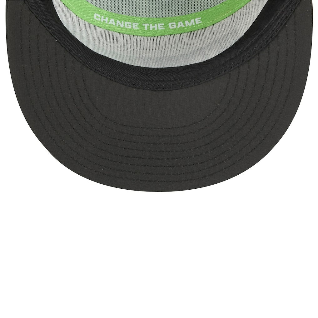 Seattle Seahawks New Era 2025 Inspire Change Split Panel 9FIFTY Snapback Hat White/Black | NFL