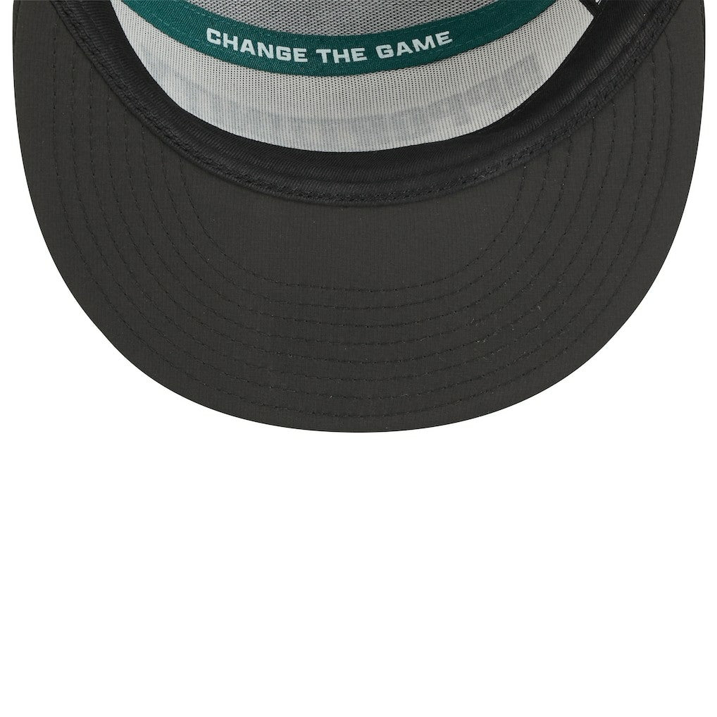 Philadelphia Eagles New Era 2025 Inspire Change Split Panel 9FIFTY Snapback Hat White/Black | NFL