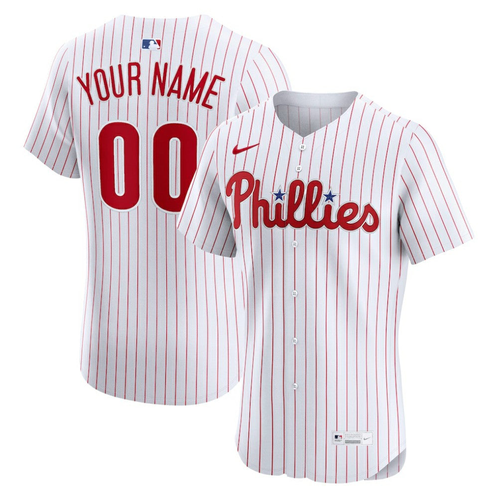 Philadelphia Phillies Nike Home Elite Custom Jersey - MLB