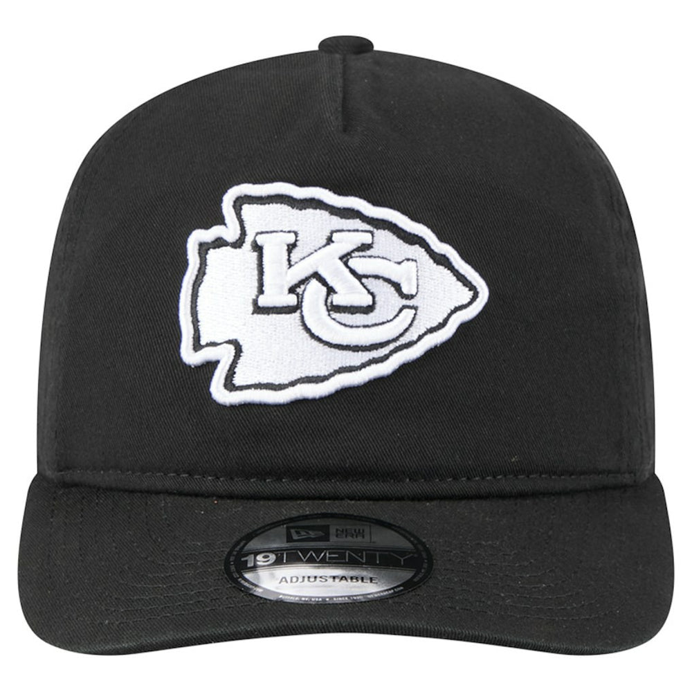 Kansas City Chiefs New Era 19TWENTY Adjustable Hat Black/White | NFL