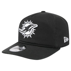 Miami Dolphins New Era 19TWENTY Adjustable Hat Black/White | NFL