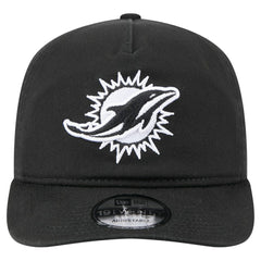 Miami Dolphins New Era 19TWENTY Adjustable Hat Black/White | NFL