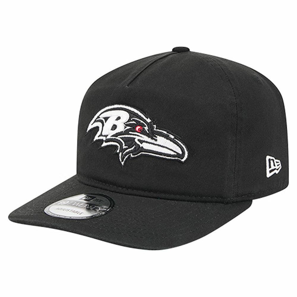 Baltimore Ravens New Era 19TWENTY Adjustable Hat Black/White | NFL