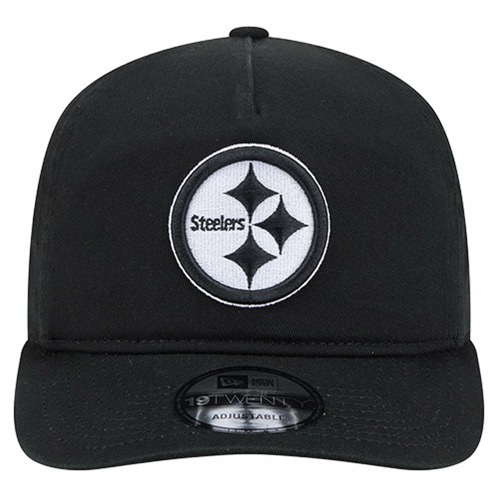 Pittsburgh Steelers New Era 19TWENTY Adjustable Hat Black/White | NFL