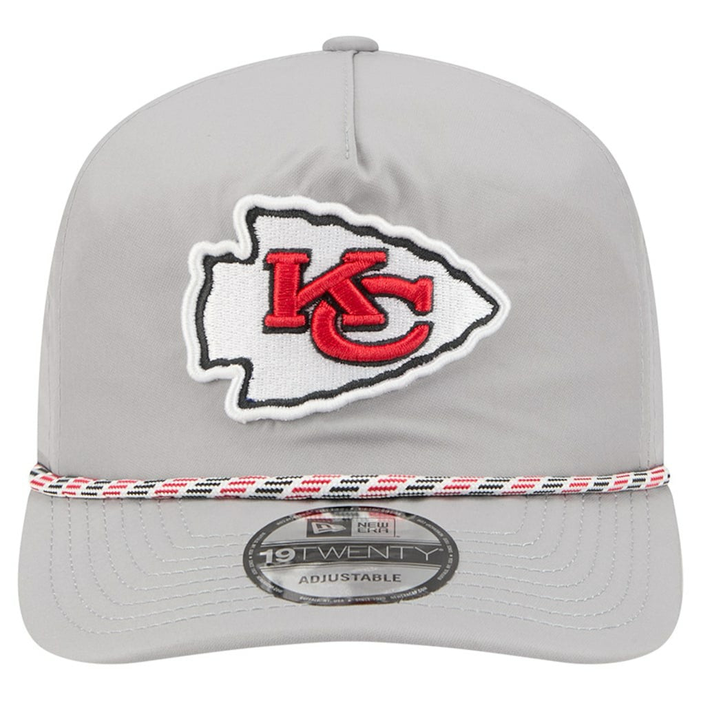 Kansas City Chiefs New Era Rope 19TWENTY Hat Gray | NFL