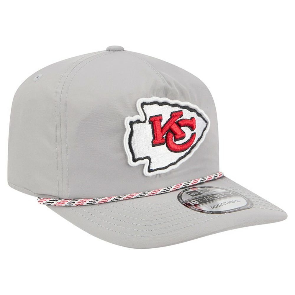 Kansas City Chiefs New Era Rope 19TWENTY Hat Gray | NFL