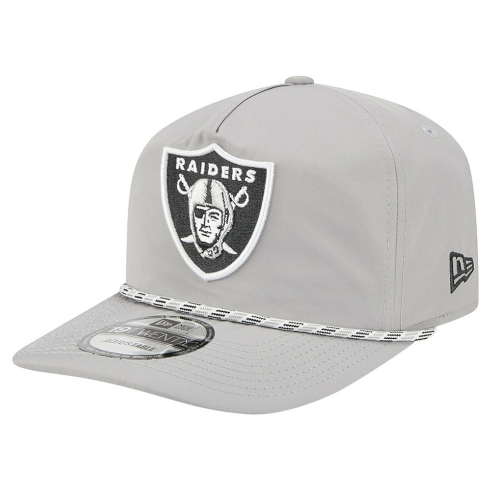 Las Vegas Raiders New Era Rope 19TWENTY Hat Silver | NFL