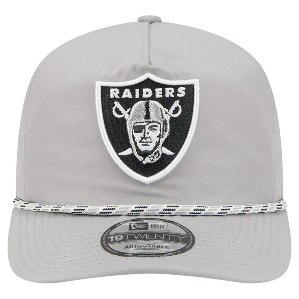Las Vegas Raiders New Era Rope 19TWENTY Hat Silver | NFL