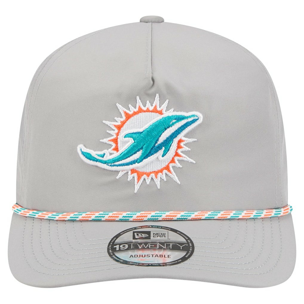 Miami Dolphins New Era Rope 19TWENTY Hat Gray | NFL