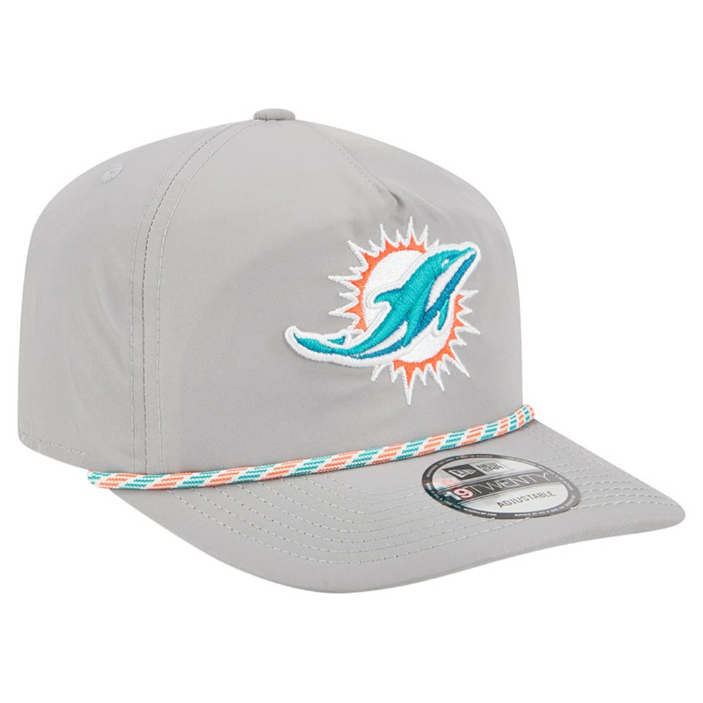 Miami Dolphins New Era Rope 19TWENTY Hat Gray | NFL